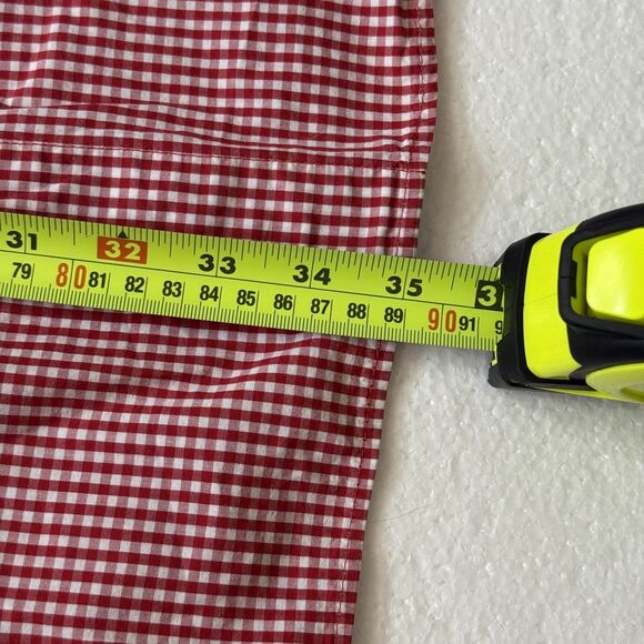 Columbia PFG 4X Super Bonehead NC State Mens Red Checkered Vented Tailgate Shirt - Picture 8 of 12